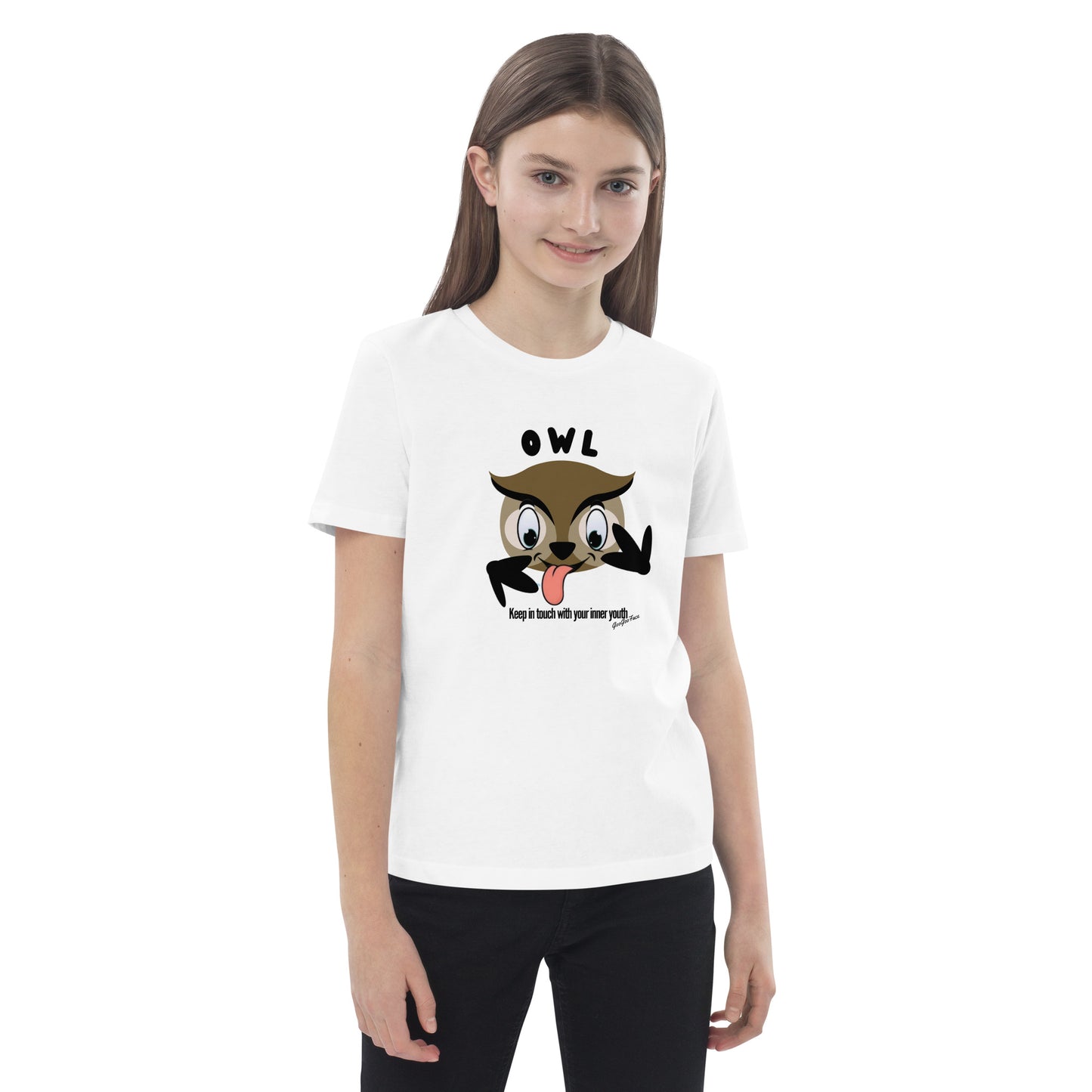 GGF OWL Organic cotton kids t-shirt