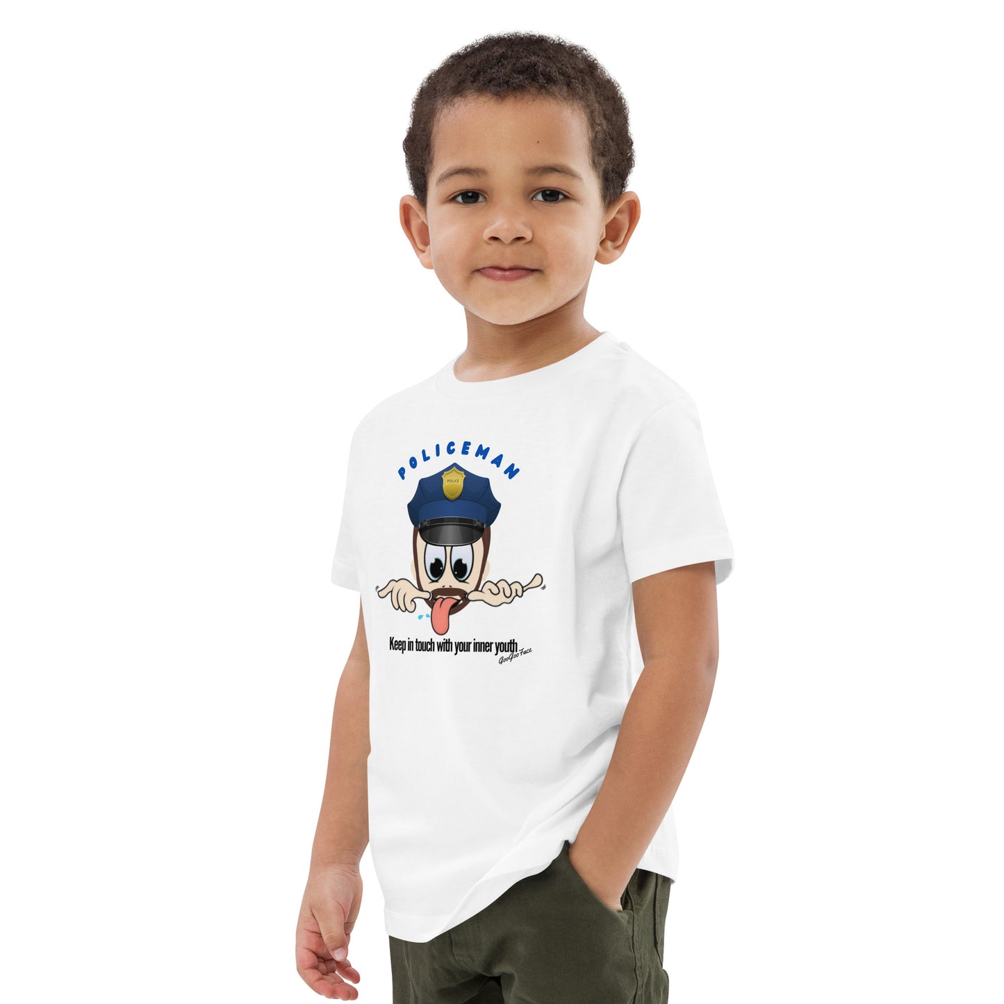 GGF POLICEMAN Organic cotton kids t-shirt
