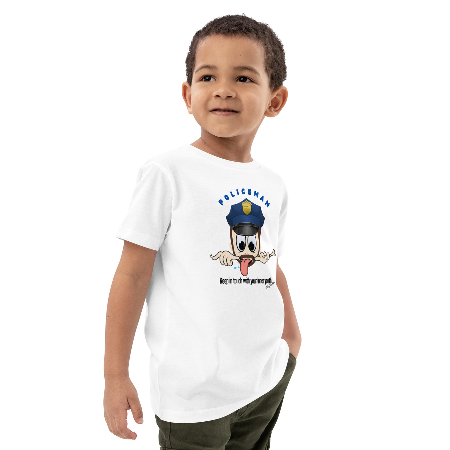 GGF POLICEMAN Organic cotton kids t-shirt