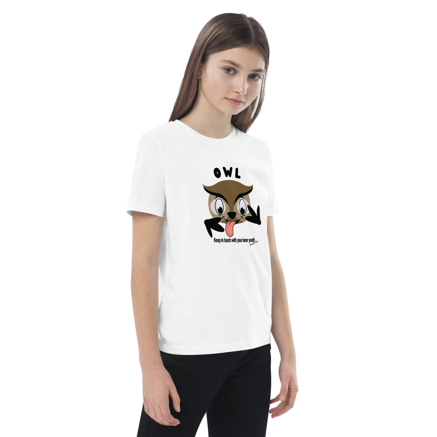 GGF OWL Organic cotton kids t-shirt