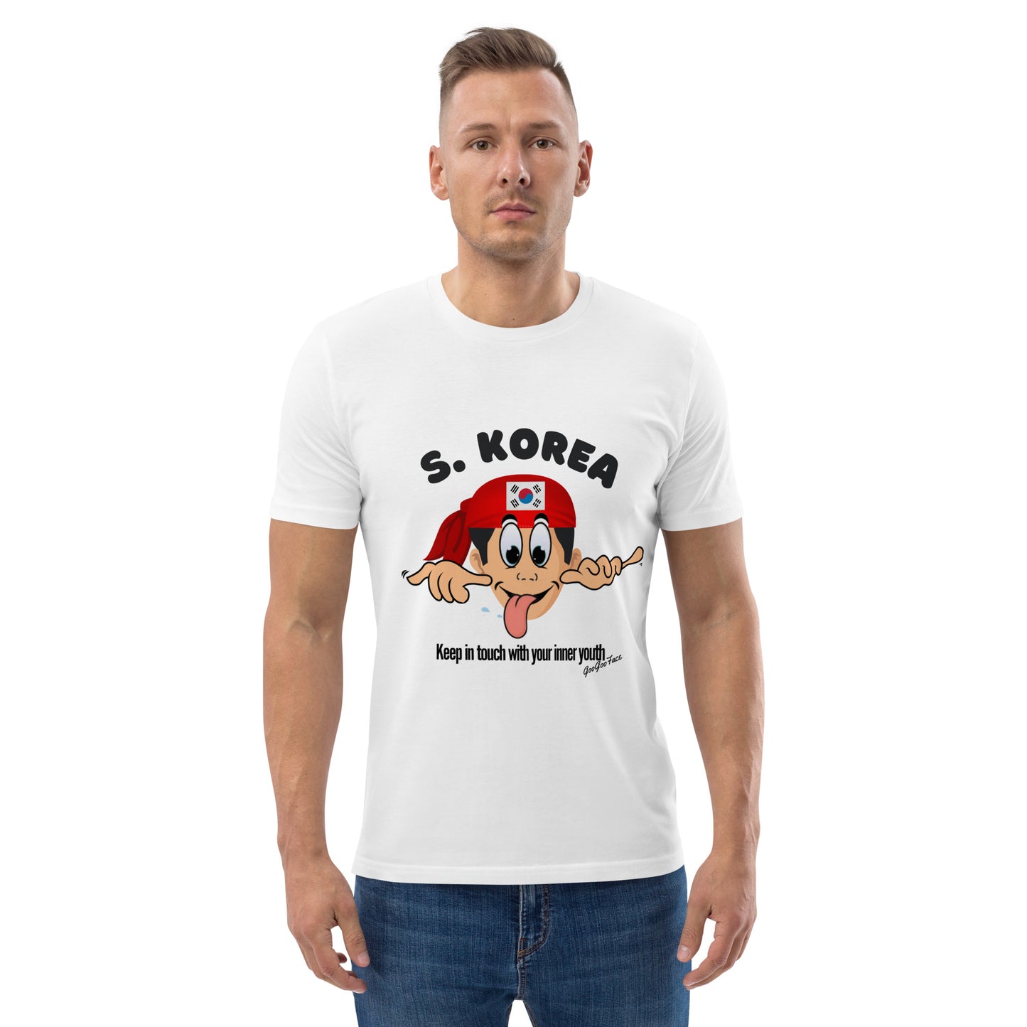 GGF SOUTH KOREA Unisex organic cotton t-shirt
