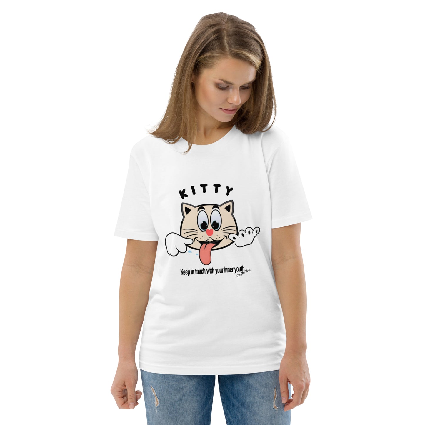 GGF KITTY Unisex organic cotton t-shirt
