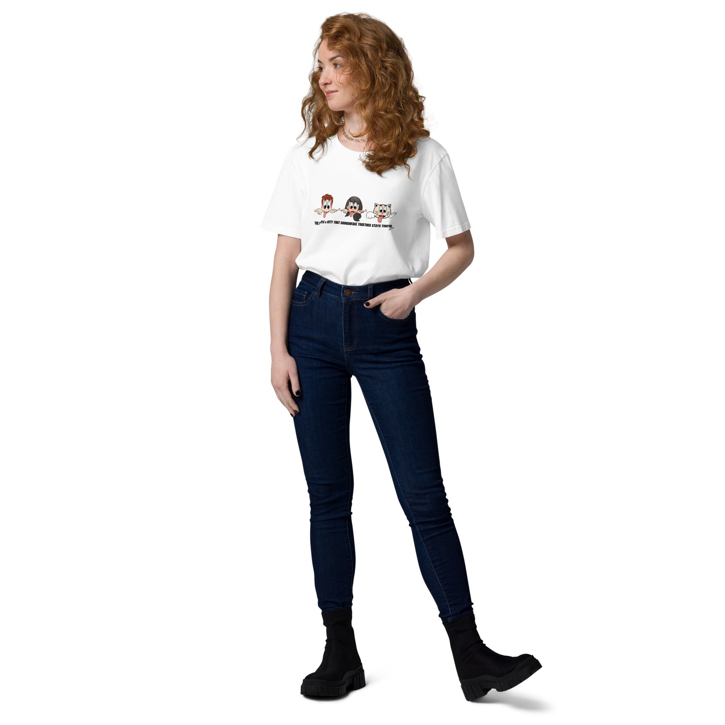GGF COUPLES & KITTY Unisex organic cotton t-shirt