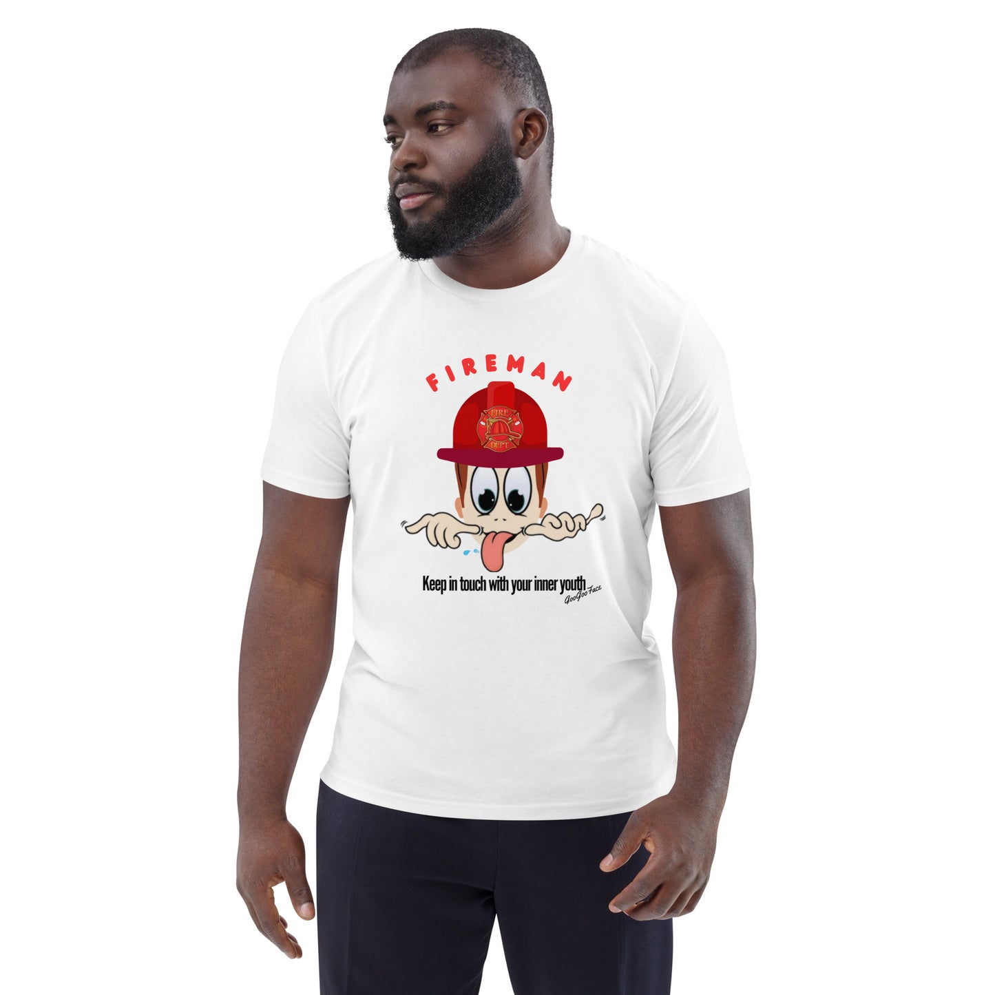 GGF FIREMAN Unisex organic cotton t-shirt
