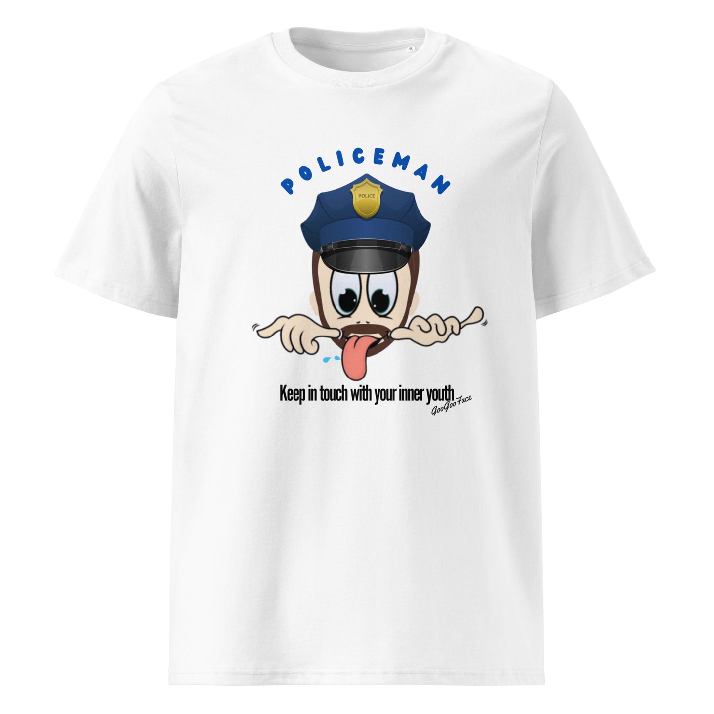 GGF POLICEMAN Unisex organic cotton t-shirt