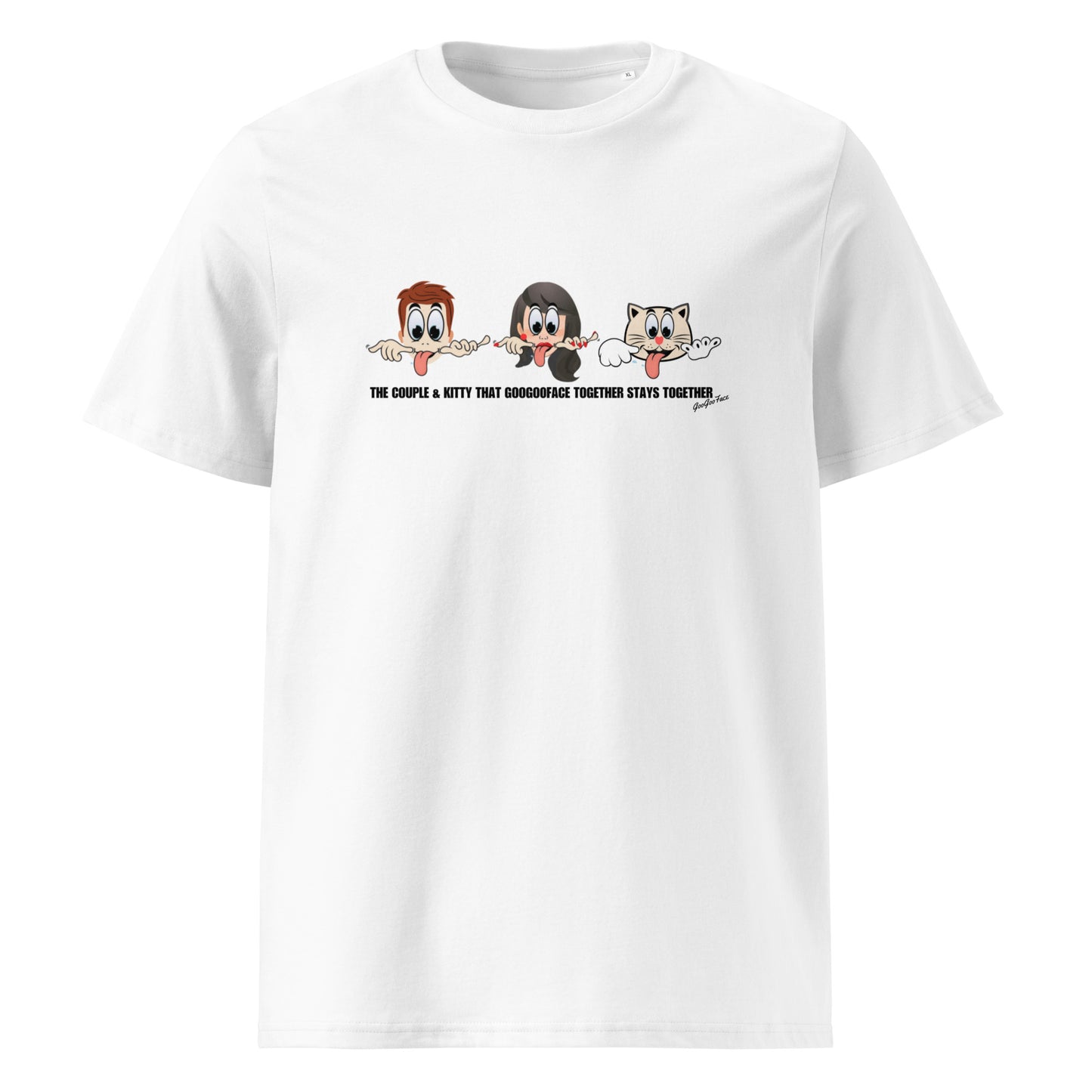 GGF COUPLES & KITTY Unisex organic cotton t-shirt