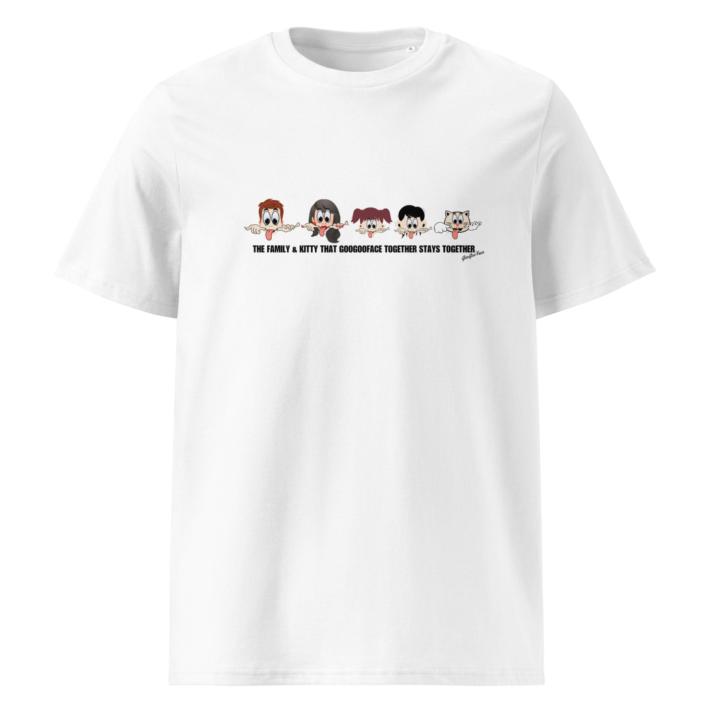 GGF THE FAMIL & KITTY Unisex organic cotton t-shirt