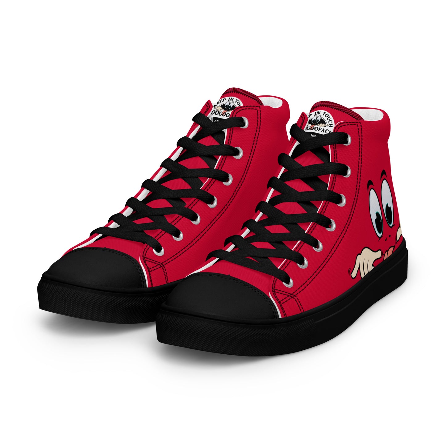 GGF Character Women’s high top canvas shoes