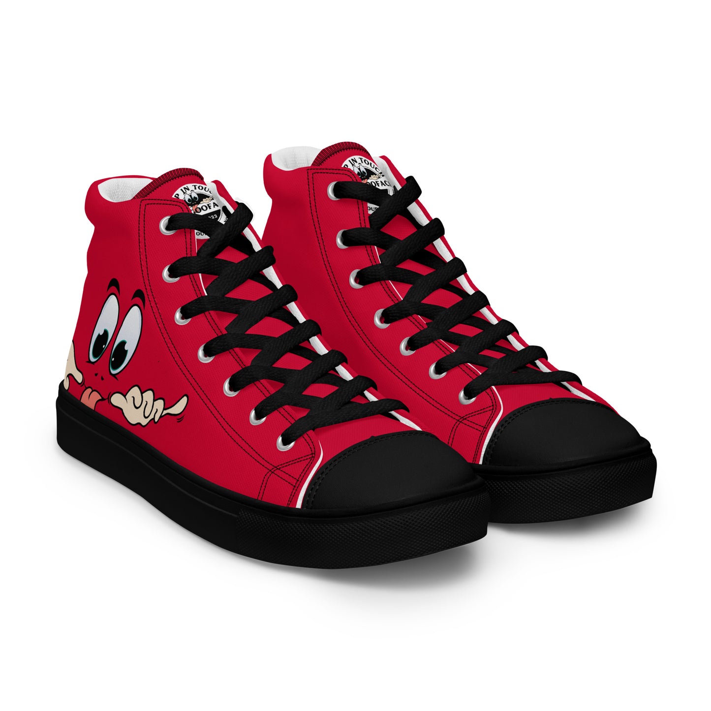 GGF Character Women’s high top canvas shoes