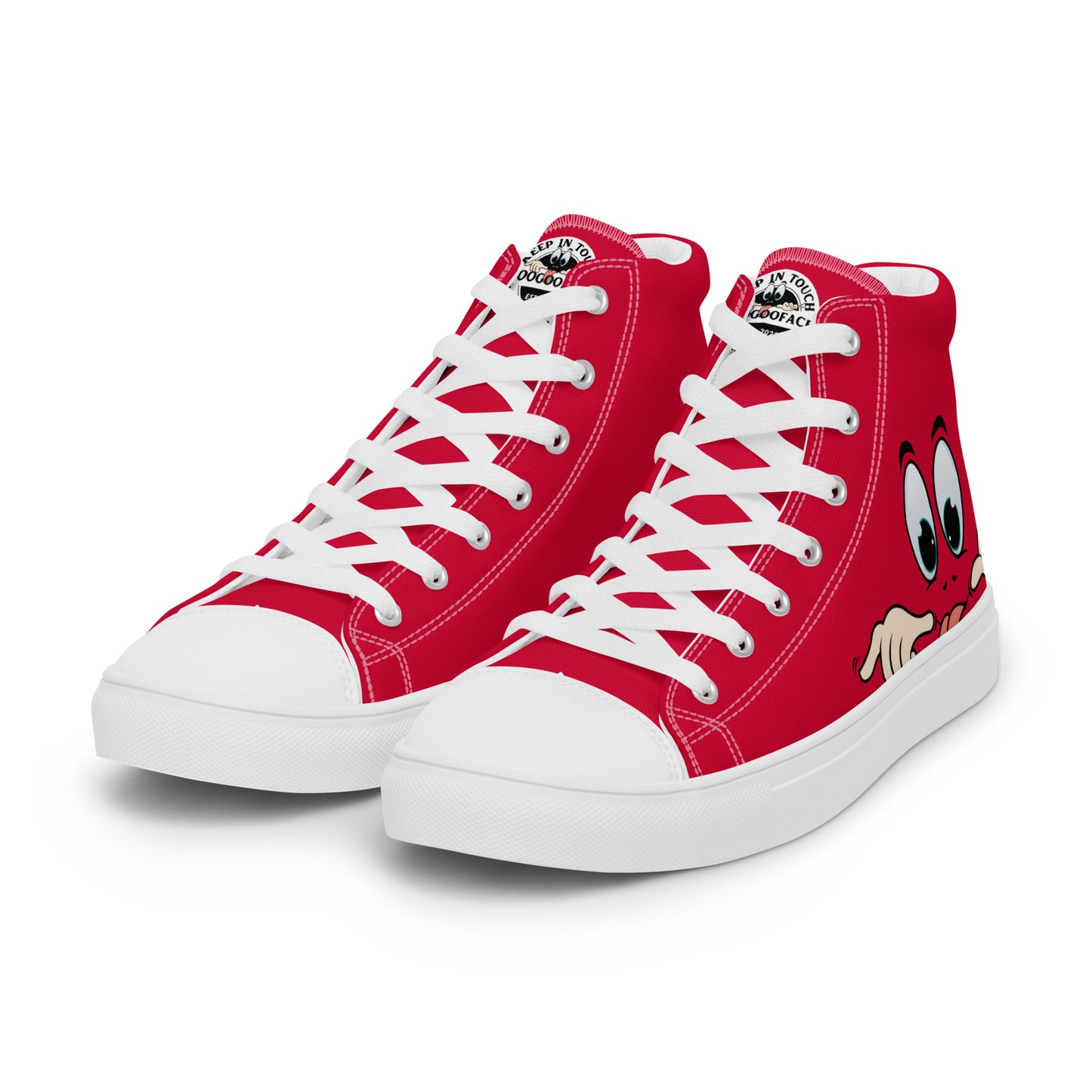 GGF Character Women’s high top canvas shoes