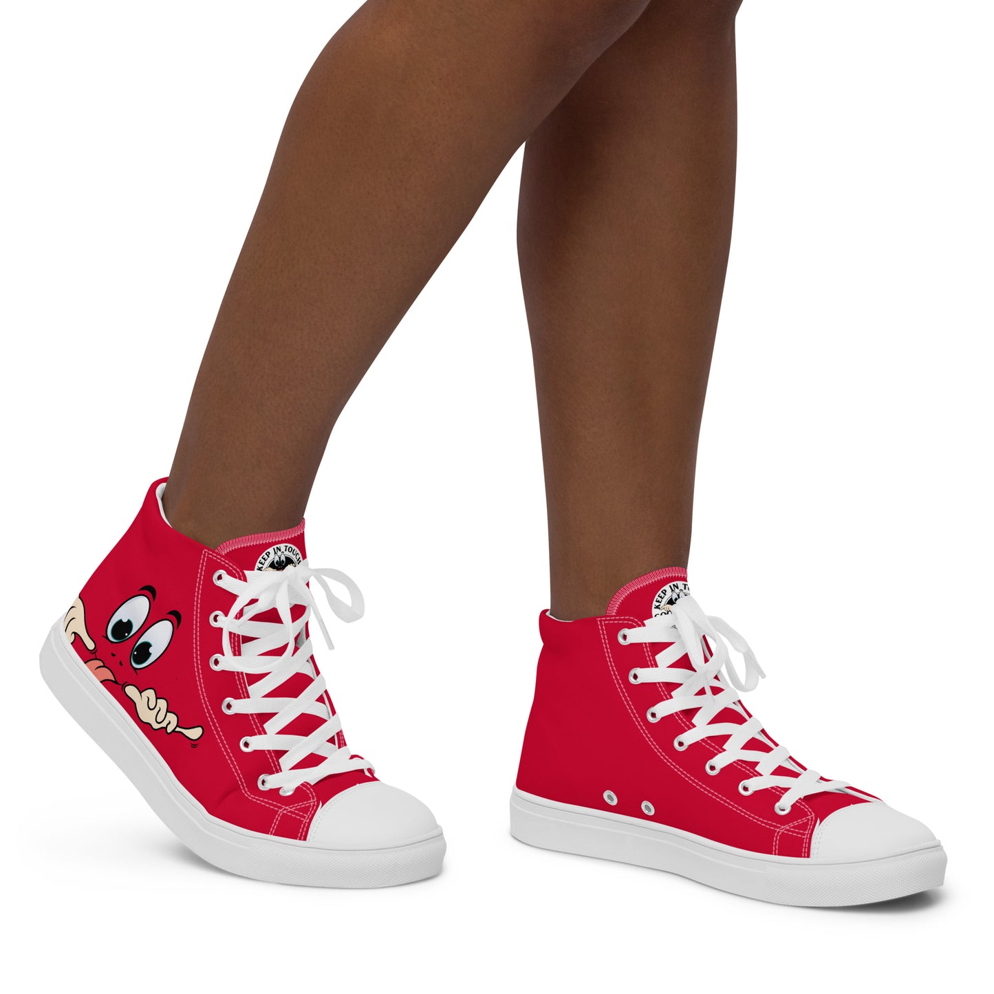 GGF Character Women’s high top canvas shoes