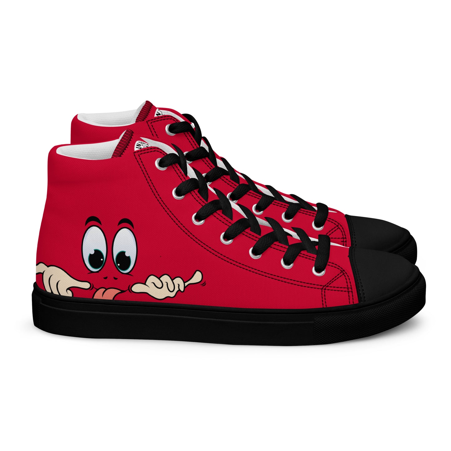 GGF Character Men’s high top canvas shoes