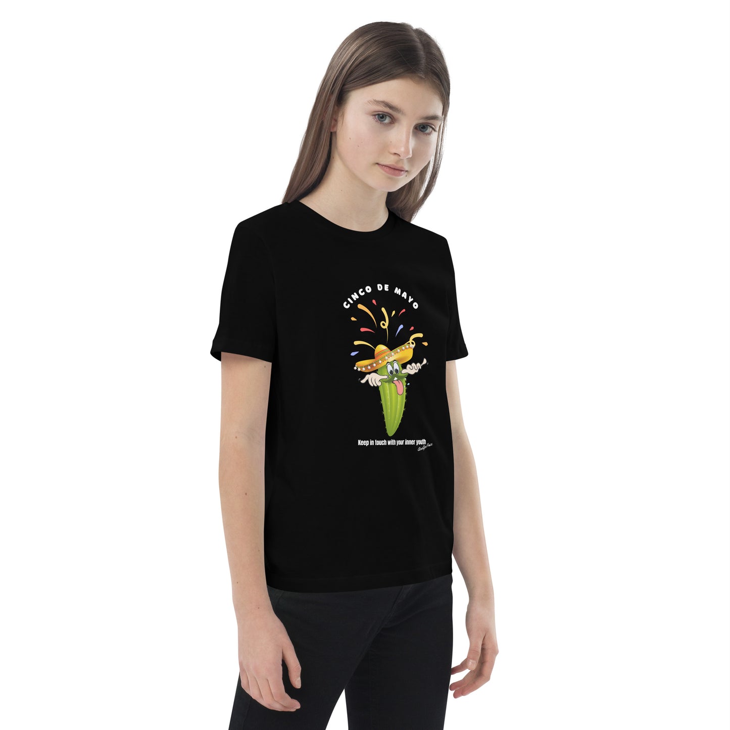 GGF CINCO DE MAYO 2 Organic cotton kids t-shirt