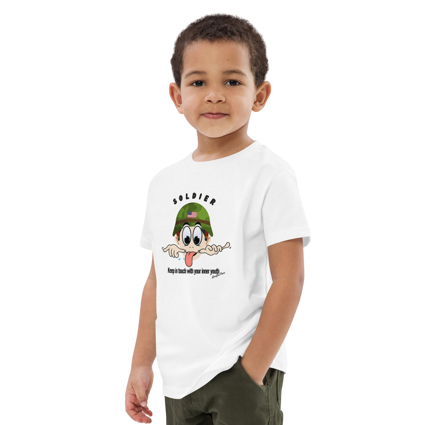 GGF SOLDIER Organic cotton kids t-shirt