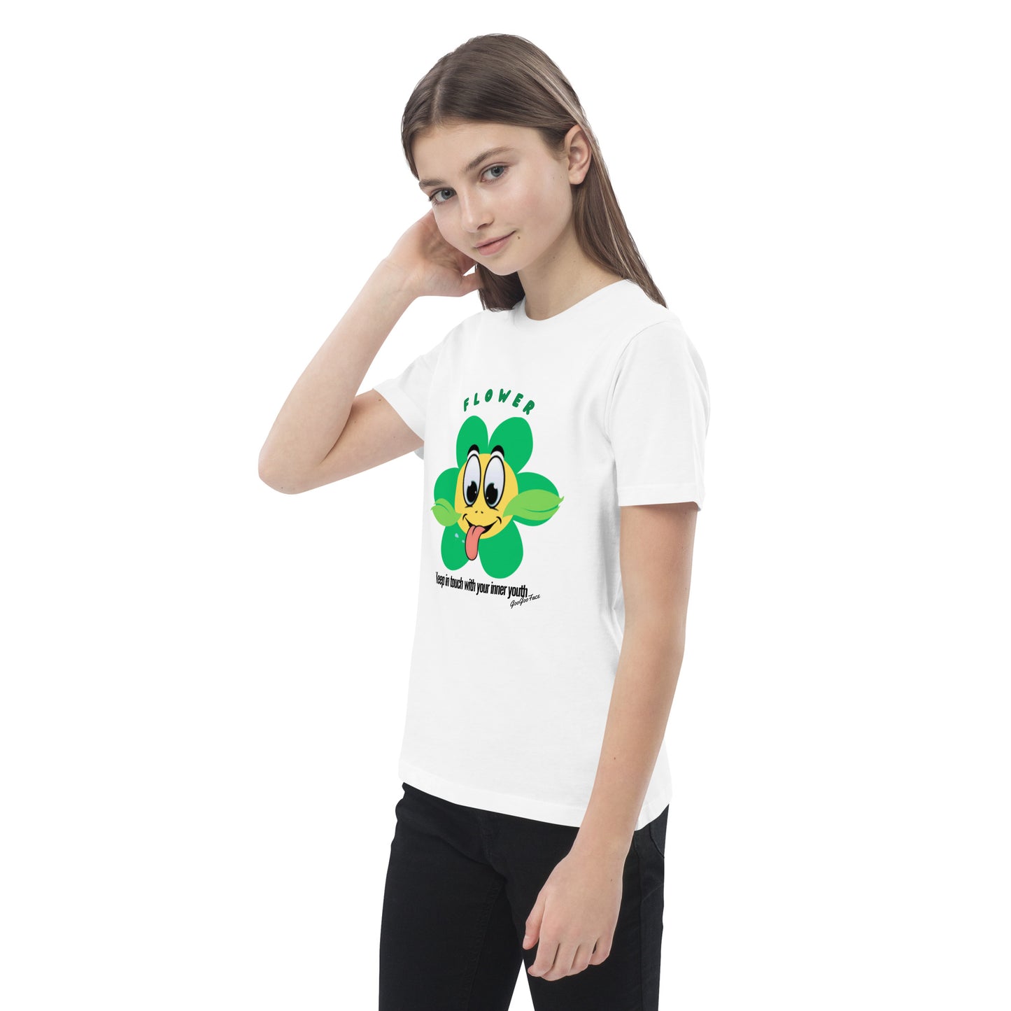 GGF FLOWER Organic cotton kids t-shirt