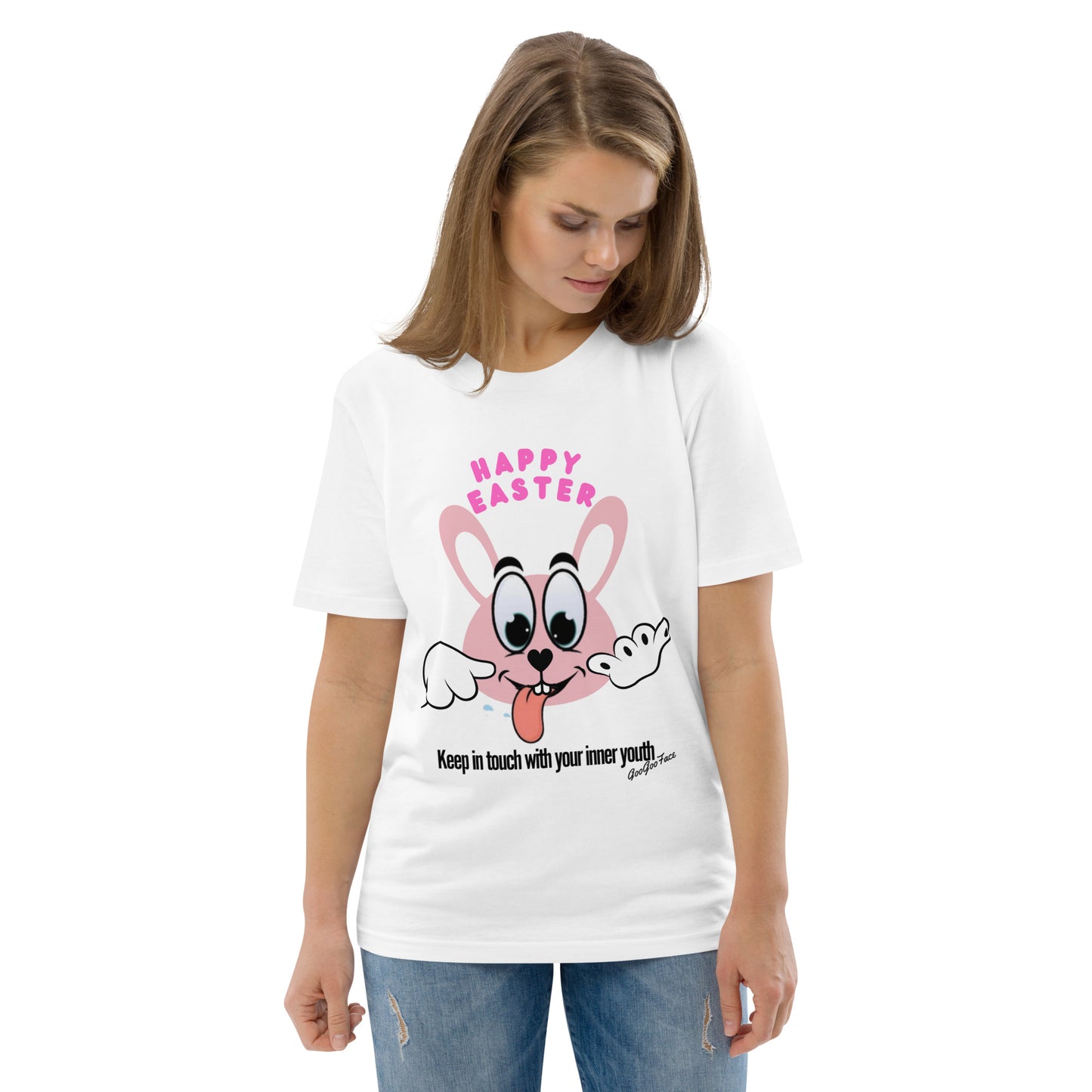 GGF HAPPY EASTER Unisex organic cotton t-shirt