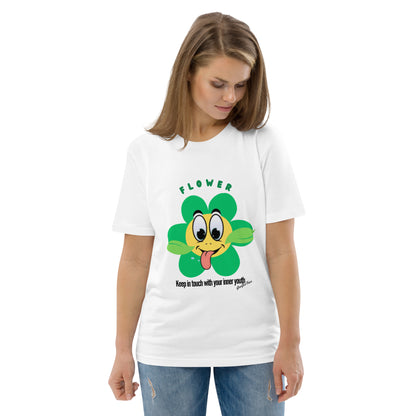 GGF FLOWER Unisex organic cotton t-shirt