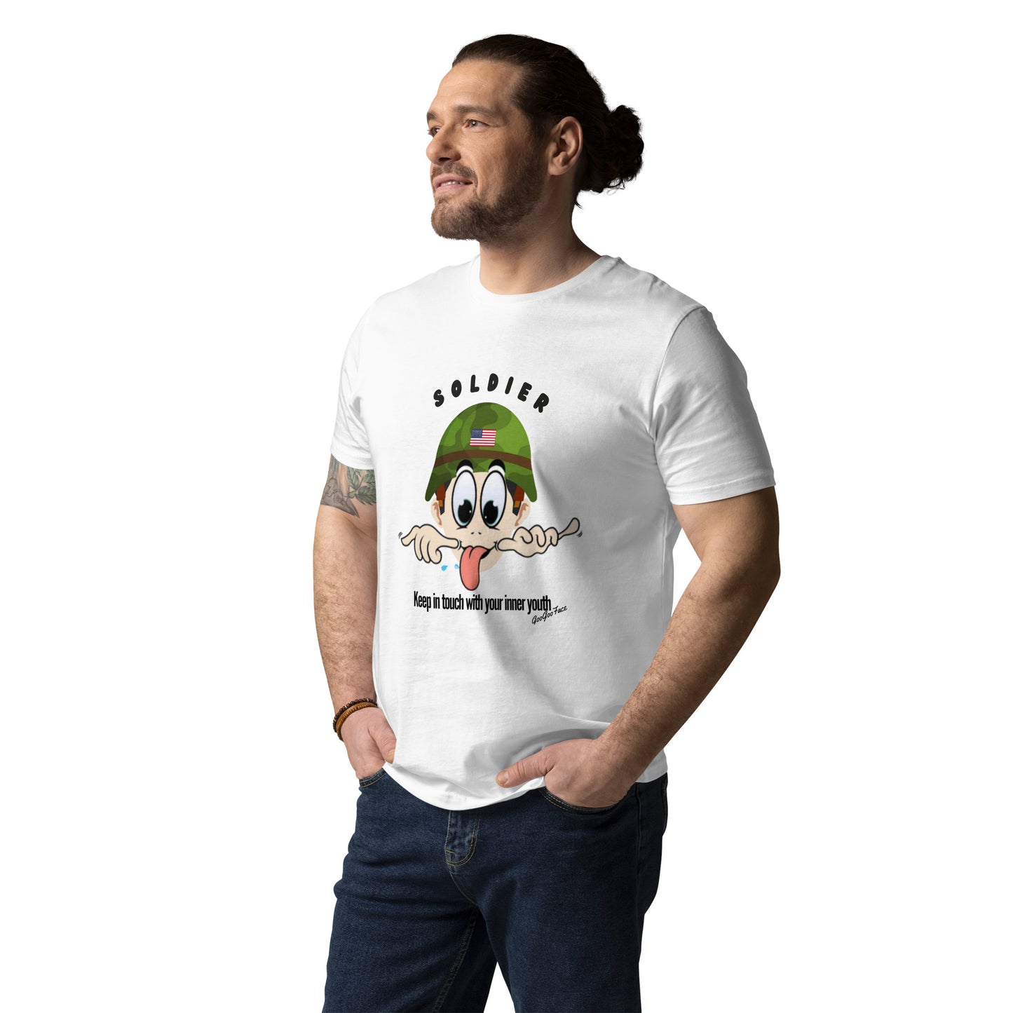 GGF SOLDIER Unisex organic cotton t-shirt