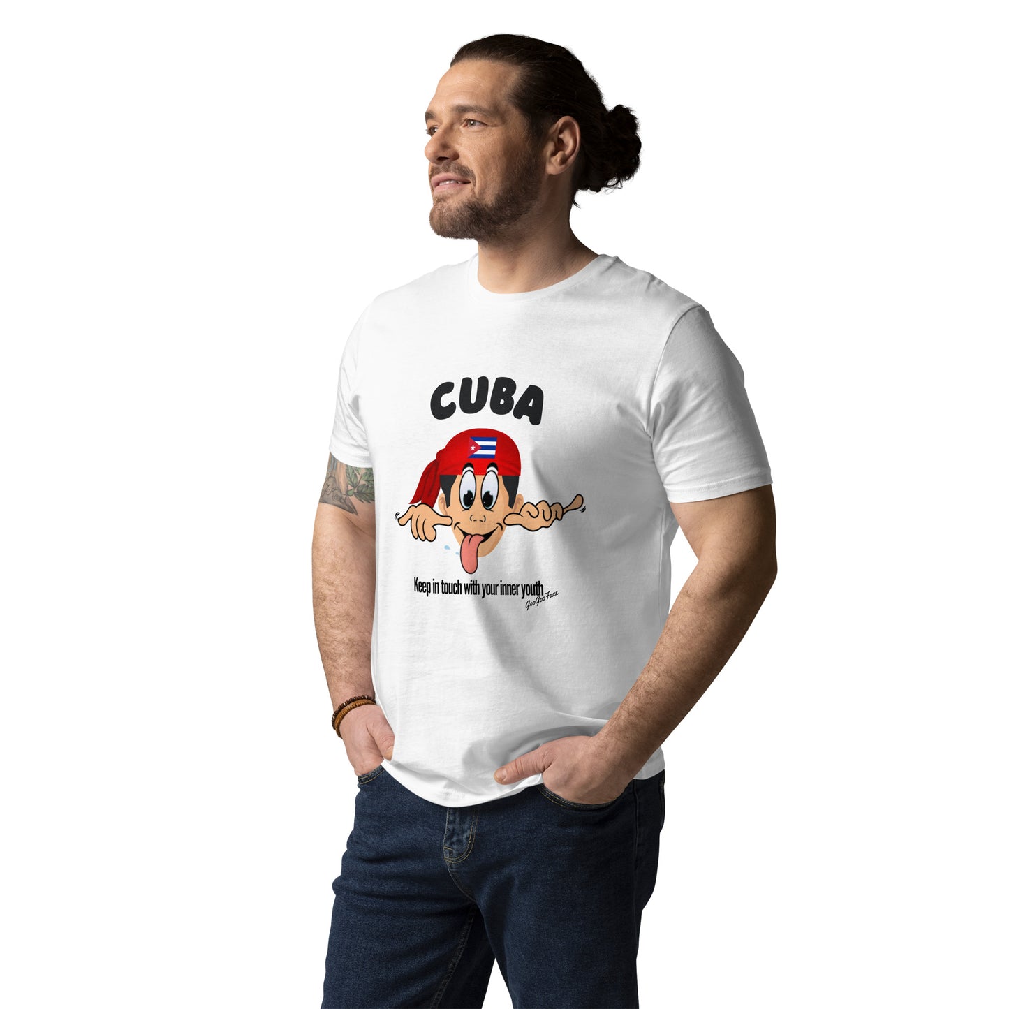 GGF CUBA Unisex organic cotton t-shirt