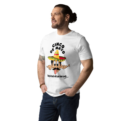 GGF CINCO DE MAYO SUMBRERO Unisex organic cotton t-shirt