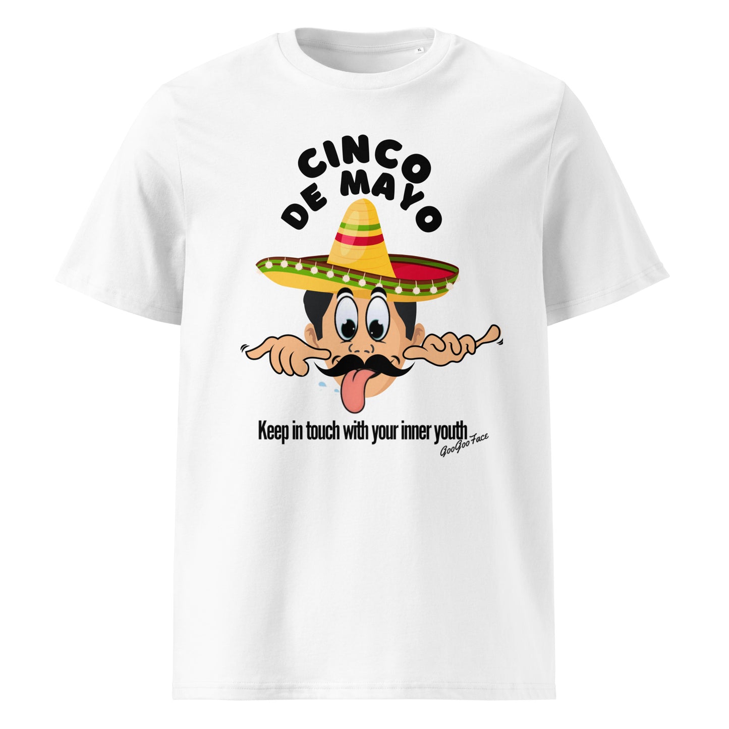 GGF CINCO DE MAYO SUMBRERO Unisex organic cotton t-shirt