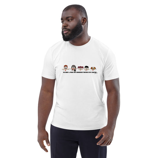 GGF THE FAMILY & POOCH Unisex organic cotton t-shirt