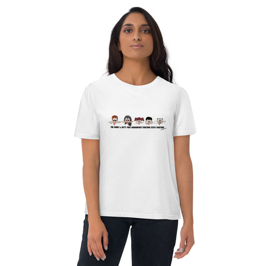 GGF THE FAMIL & KITTY Unisex organic cotton t-shirt